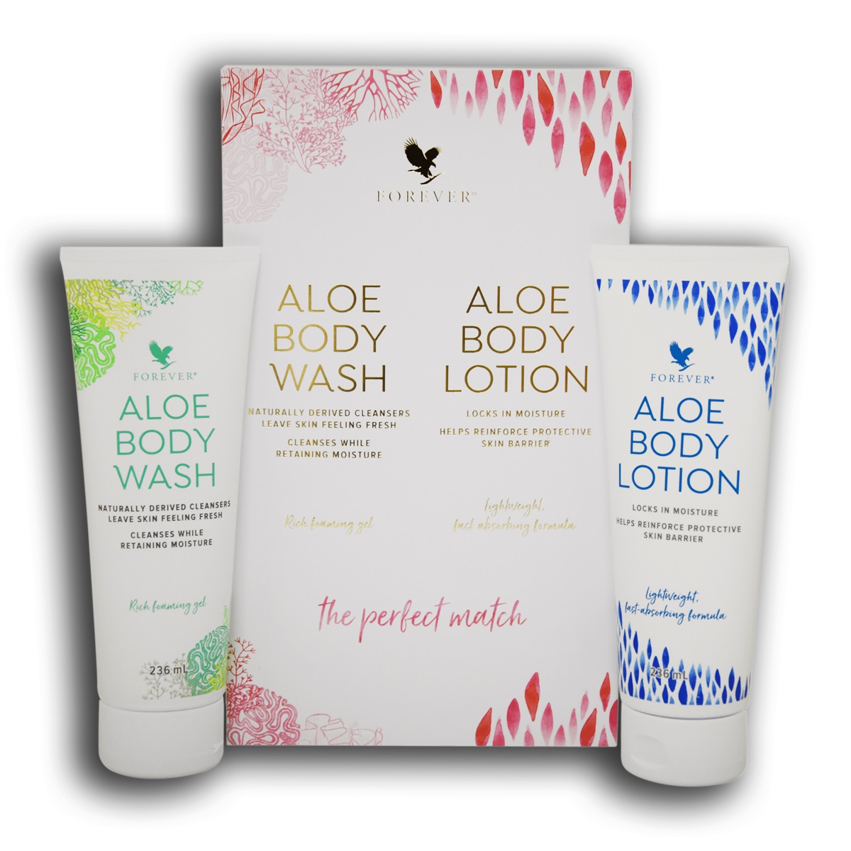 Aloe Body Wash / Lotion combo pack